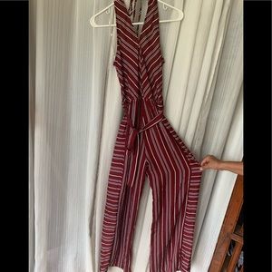 Striped Jumpsuit